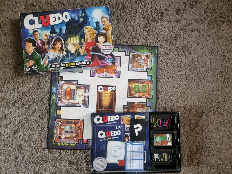 Jeu De Société Cluedo Hasbro 2015 Complet - Photo 1/4