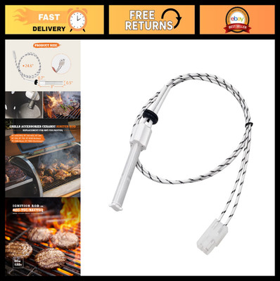 Ceramic Igniter Element for Wood Pellet Grill & Smoker, 120V 80W Replacement Par