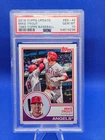 2018 Mike Trout Topps Update 1983 Topps Baseball #83-42 PSA 10