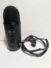 Logitech Blue Yeti Multi-Pattern Condenser USB Microphone A00121 w/ Shock Mount