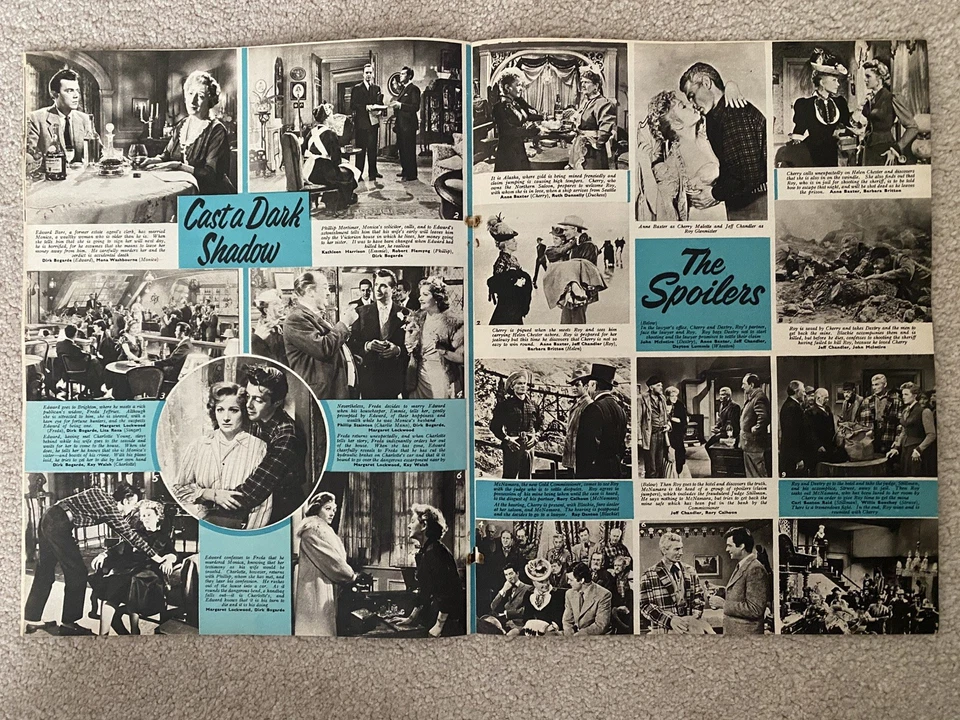 Picture Show 8th October 1955 Dirk Bogarde / Margaret Lockwood / Diana Dors - Image 4 of 4