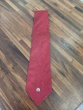 ROBERT MORRIS UNIVERSITY COLONIALS RMU SILK NECK TIE RED UNIVERSITY DOME  CUSTOM