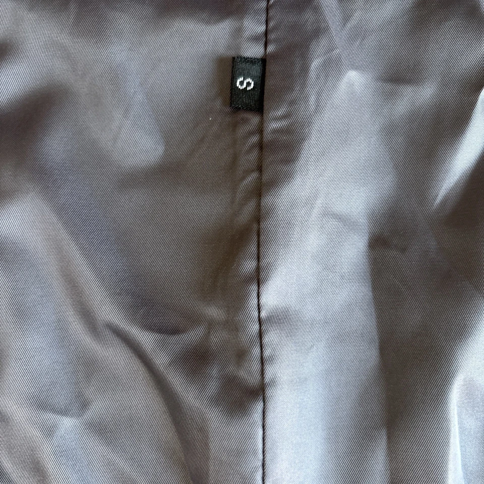 Mens Charcoal Gray Shawl Collar Double Breasted Vest Small Formal Dress Suit - Image 4 of 4