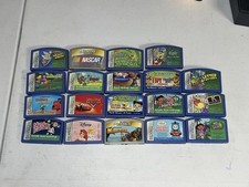    Leap Frog Leap Pad Teaching Learning School Game Cartridges Lot Of 19