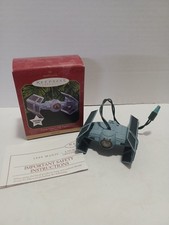 Hallmark Keepsake Magic Ornament Star Wars Darth Vader Tie Fighter 1999