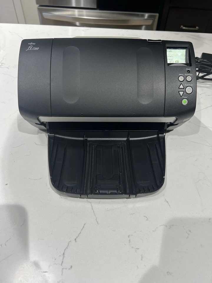 Fujitsu fi-7160 Color Duplex Workgroup Document Scanner w/ Power Adaptor - Image 2 of 4