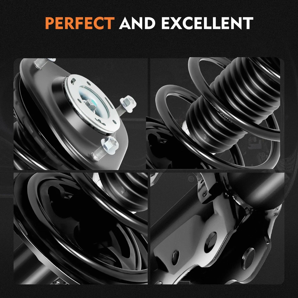 Both of (2) Complete Struts Shocks Spring & Mounts Fits Toyota Prius V 2012-2016 - Image 4 of 4