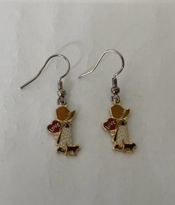 Holly Hobbie Vintage Earring Set 