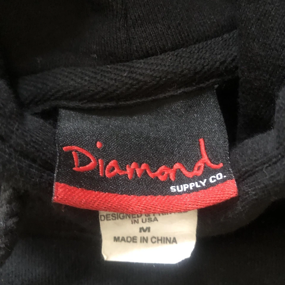 Толстовка с капюшоном Thrasher Diamond Supply эксклюзивная Hellride 4 Halloween Bash  - Изображение 4 из 4