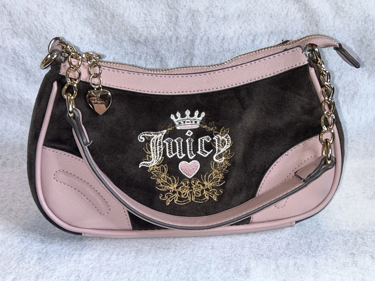 Juicy Couture Leather Exterior Brown Bags & Handbags for Women for