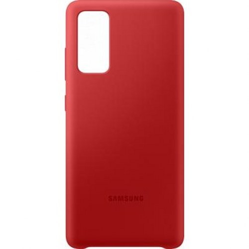 Coque rigide fine Galaxy S20 FE rouge finition mate premium
