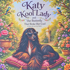 Afghan Hound. Katy Kool Lady