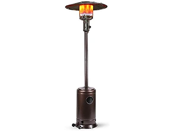 ОБОГРЕВАТЕЛЬ ДЛЯ ВНУТРЕННЕГО ДВОРИКА DECONI DAON1001 ПРЕМИУМ-КЛАССА МОЩНОСТЬЮ 45 000 БТЕ НА КОЛЕСИКАХ БРОНЗА 23690₽