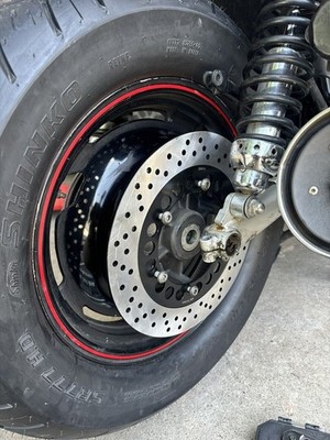 282mm Bremsscheibe für Yamaha XVS 1100 Drag Star V-Star XVS1100 Classic XV 1700