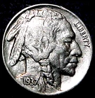 1937 BUFFALO NICKEL...FREE SHIPPING!......MIN. BID .01 & NO RESERVE!