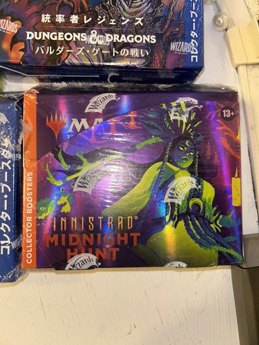 MTG Japanese Collector Booster Box Set of 4 New Sealed Magic: the Gathering - Picture 3 of 10