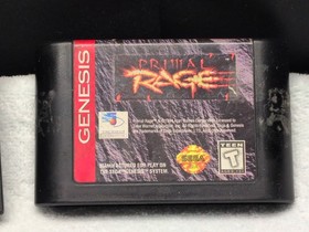Lot Of 2 Sega Genesis Games Street Fighter II & Primal Rage