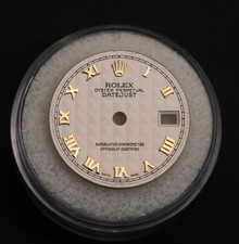 Rolex 26mm Original Weiß Römisches Zifferblatt für Datejust / des Präsidenten