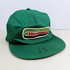 Vintage USA MADE K BRAND Hormel Patch Trucker Hat Snapback Cap