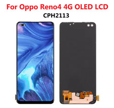 For Oppo Reno4 4G CPH2113 OLED LCD Touch Screen Digitizer Assembly Replacement