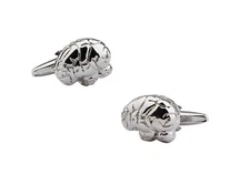 Brain Doctor Surgeon Cufflinks Pair in Presentation Gift Box with Cloth