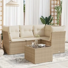 Garden Sofa Set Beige