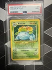 Pokémon Venusaur Base Set Unlimited Holo PSA 9