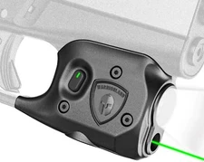 Pistol Light Green Laser Combo Fit Glock 42/43/43X/48(No Rail),Compact 150-Lumen