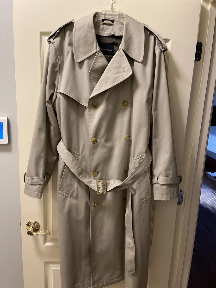 NAUTICA trench coat