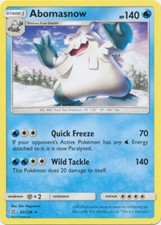 Abomasnow - 42/236 - Rare Pokemon NM-Mint Unified Minds