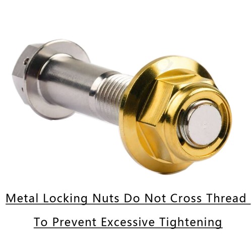 Titanium Nut M6 M8 M10 M12 Grade 5 Flange Metal Lock Nut for Bike Motorcycle Car - 第 5/15 張圖片