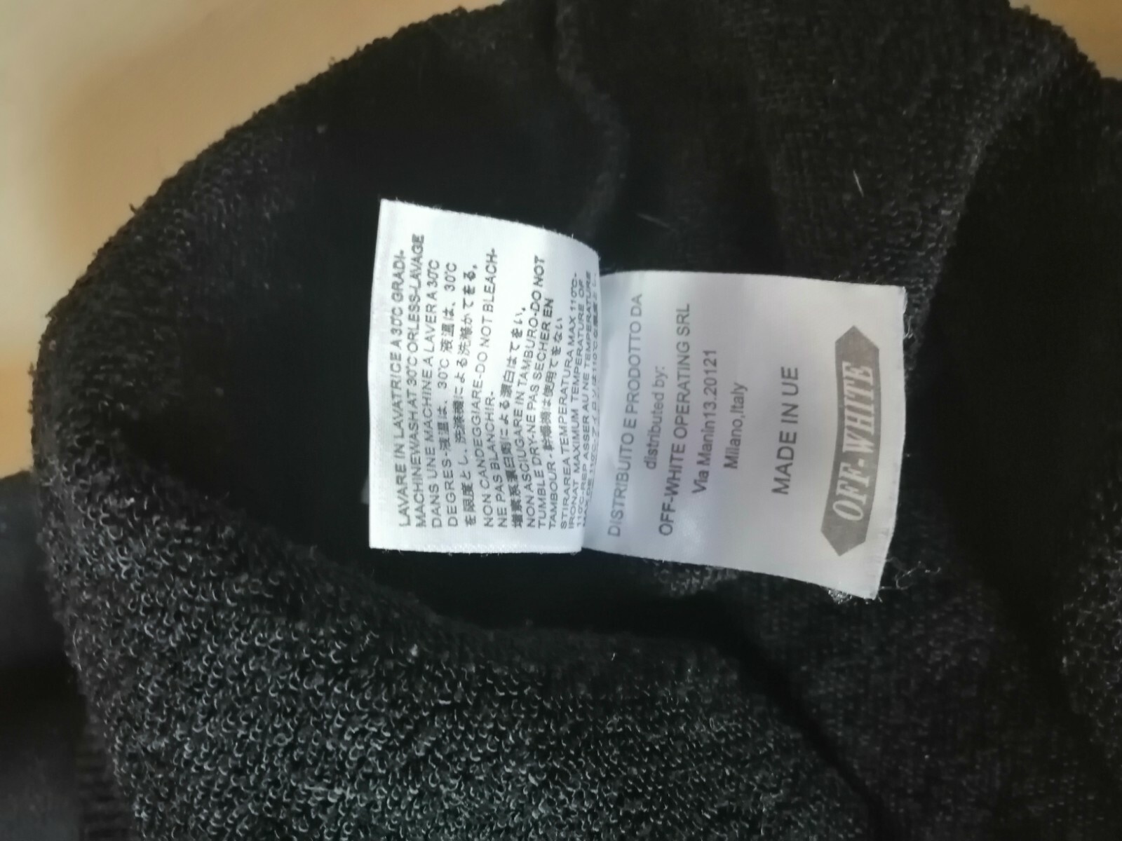 OFF WHITE X NIKE Felpa Off White