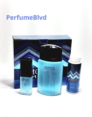 MORTON MUSK BY MARLEN LAMUR 3 PCS GIFT SET 5.0 FL.OZ 150 ML