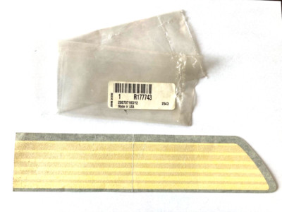 John Deere 1 NEW OEM R177743 Right Hand Cowl Label - Various 5 