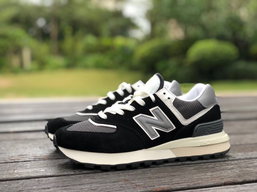 New Balance NB574 Schwarz-Grau Sneaker Laufschuhe Freshgood