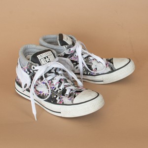 converse all star floral