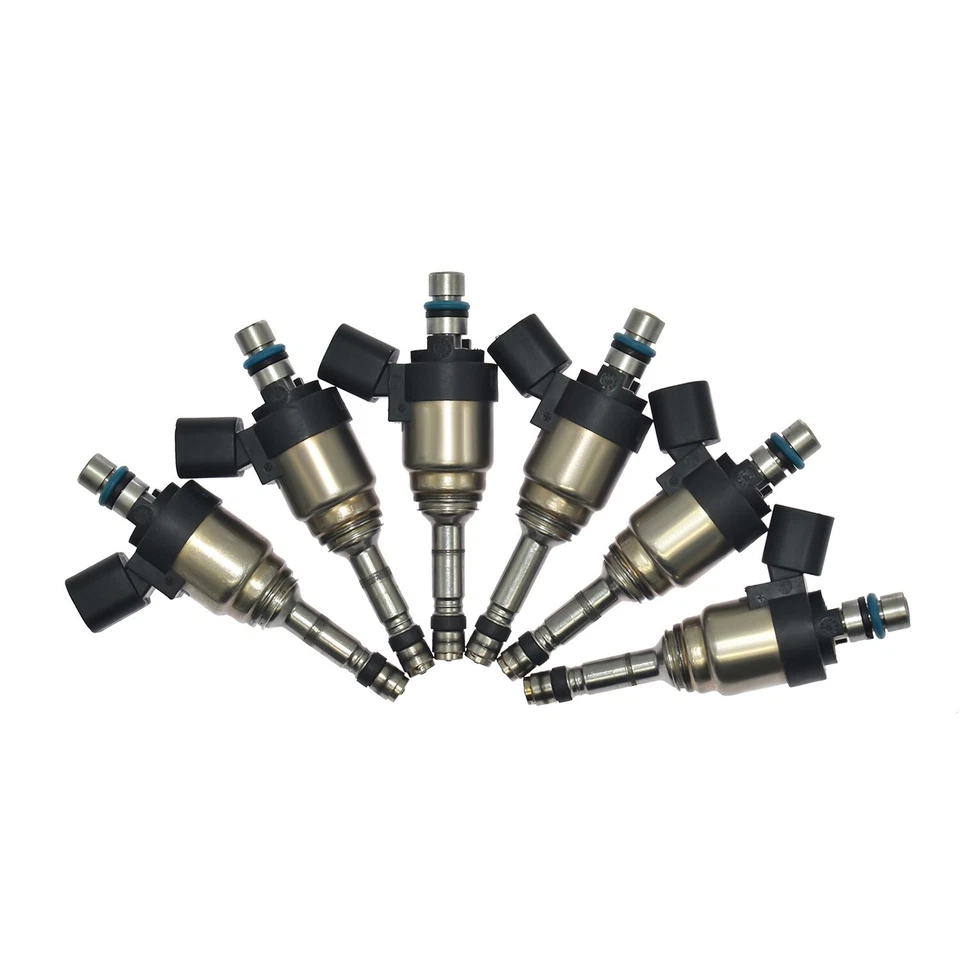 6PCS OEM Fuel Injectors FJ1143 35310-3C550 for Hyundai Santa Fe 3.3L 2013-2015 Foto 4 de 4