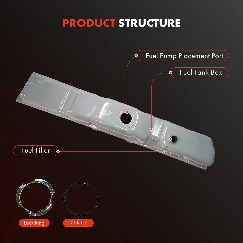 Топливный бак 22 галлона для Chevrolet GMC C3500 1990-1997 K3500 1990-1998 C3500HD - Изображение 2 из 4