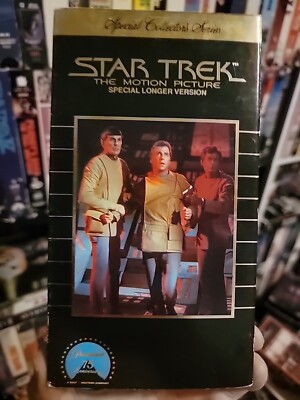Star Trek The Motion Picture 1979 VHS Rare Hard To Find 