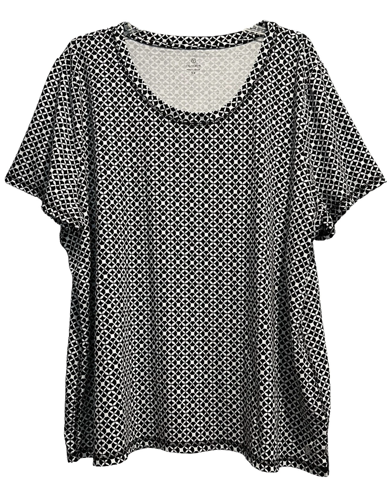 Camisetas geométrico Talbots para De mujer
