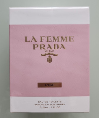 Prada La Femme L'Eau Eau de Toilette Spray 50 ml NEU