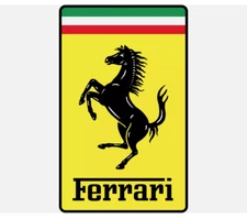 Ferrari sticker logo skate cell laptop vinyl decal