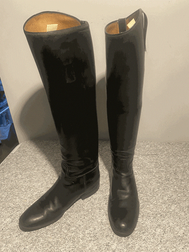 Women's E Vogel Leather Tall Field Boots Riding Equestrian Size 6 - Picture 5 of 8