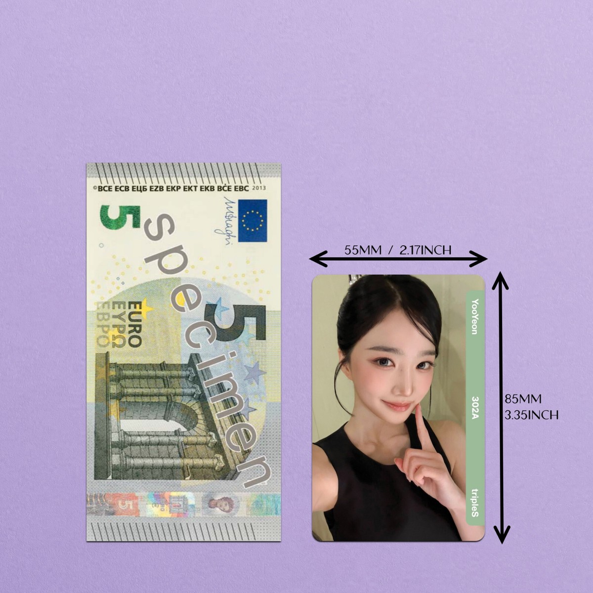 tripleS S5 YooYeon REPLICA objekt Atom02 300s, 400s Fanmade