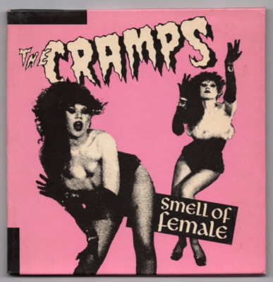 The CRAMPS - Smell of Female - 4x7''  COLOURED VINYL Spring Tour 1984 - SINGLE 45