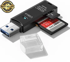 USB 3.0 SD Card Reader For PC, Micro SD Card To USB Adapter, Card Reader For Cam