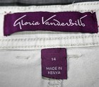 Gloria Vanderbilt Womens Size 14 Jeans Beige Straight Leg Cotton Spandex Stretch — photo 3