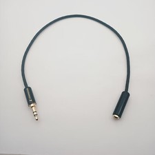 3.5mm 1/8 Male Stereo to 3.5 TRS Female Audio Adapter Extension Cable 0.5 10FT