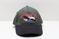 Alaska Bald Eagle Cap Hat Strap Back Baseball Cap Green TI Classics