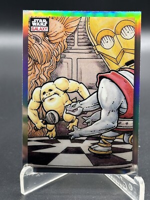 2023 Topps Star Wars Galaxy Chrome HOLOCHESS CONTEST #11 Refractor